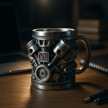 Lade das Bild in den Galerie-Viewer, Handgemachte Motor – Mechaniker-Tasse