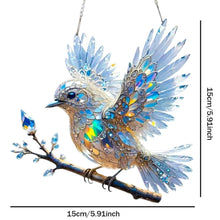 Lade das Bild in den Galerie-Viewer, Bluebird Spirit - handgefertigter Glanzmoment fürs Zuhause