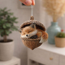 Lade das Bild in den Galerie-Viewer, Schlafende Waldfreunde™️ Natürliche, handgemachte Wohn- & Gartendekoration zum Aufhängen