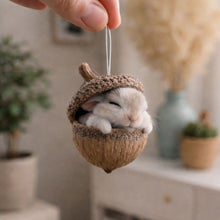 Lade das Bild in den Galerie-Viewer, Schlafende Waldfreunde™️ Natürliche, handgemachte Wohn- & Gartendekoration zum Aufhängen
