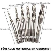 Lade das Bild in den Galerie-Viewer, 6x MasterDrill Set - Die ultimativen Bits für die härtesten Bohrarbeiten