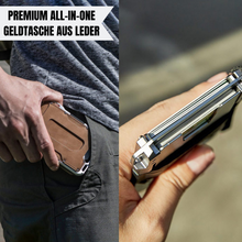 Lade das Bild in den Galerie-Viewer, Louis - Premium All-in-One Geldtasche aus Leder
