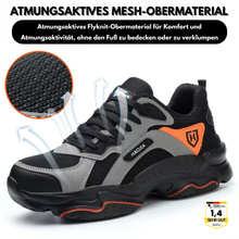 Lade das Bild in den Galerie-Viewer, SafeSneak Comfort+ ergonomischer und schmerzlindernder Sicherheitsschuh - Zertifiziert nach EN ISO 20345
