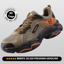 Lade das Bild in den Galerie-Viewer, SafeSneak Comfort+ ergonomischer und schmerzlindernder Sicherheitsschuh - Zertifiziert nach EN ISO 20345
