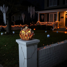 Lade das Bild in den Galerie-Viewer, Nachtlicht Spuk Kürbis - Gruseliges Highlight
