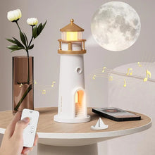 Lade das Bild in den Galerie-Viewer, Magische Leuchtturm‑Lampe mit Mond­licht-Projektion

