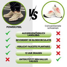 Lade das Bild in den Galerie-Viewer, PowerSteel - ergonomischer und schmerzlindernder Sicherheitsschuh - Zertifiziert nach EN ISO 20345
