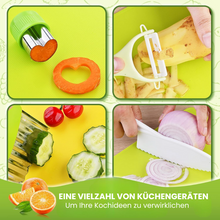 Lade das Bild in den Galerie-Viewer, Kindersicheres Küchenset - Sicheres Kochen für Kinder
